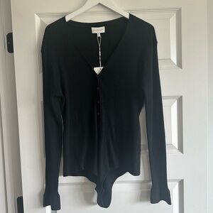 Favorite Daughter Knit Bodysuit Cardigan
